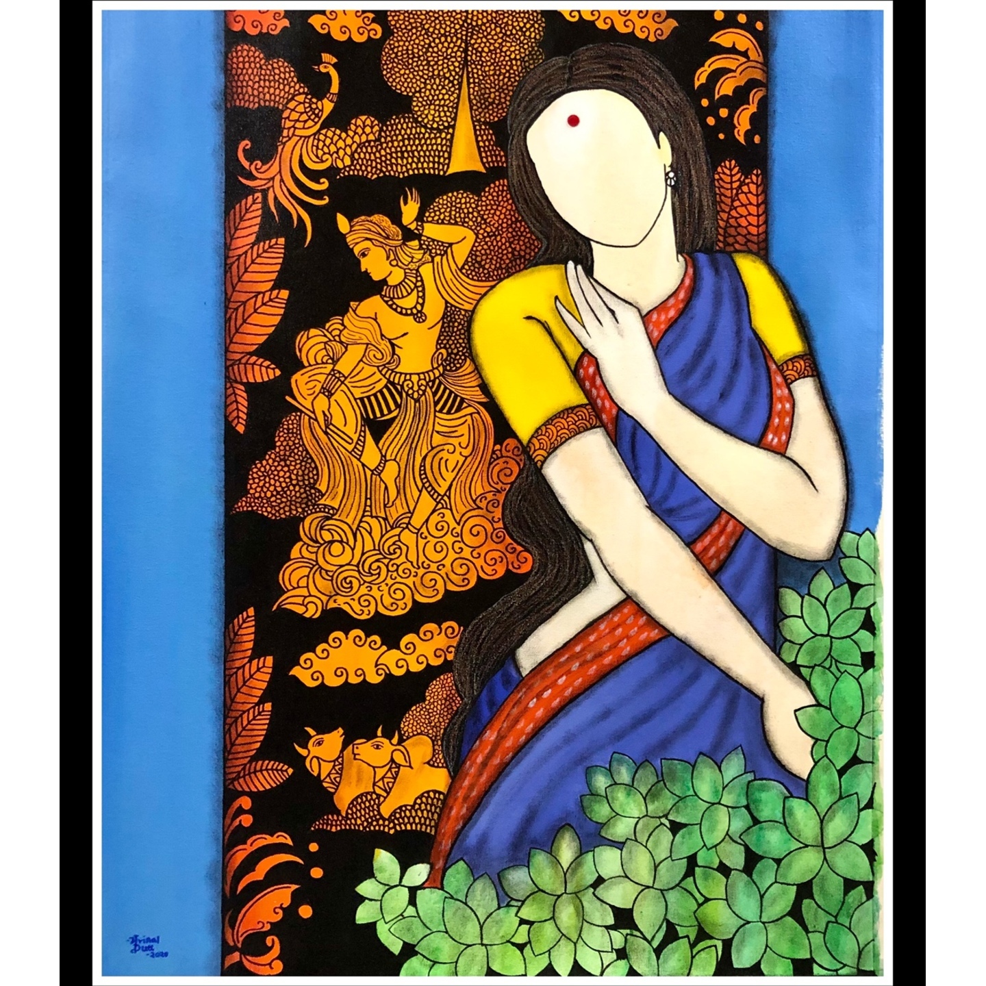 Radhika - Acrylic on Canvas