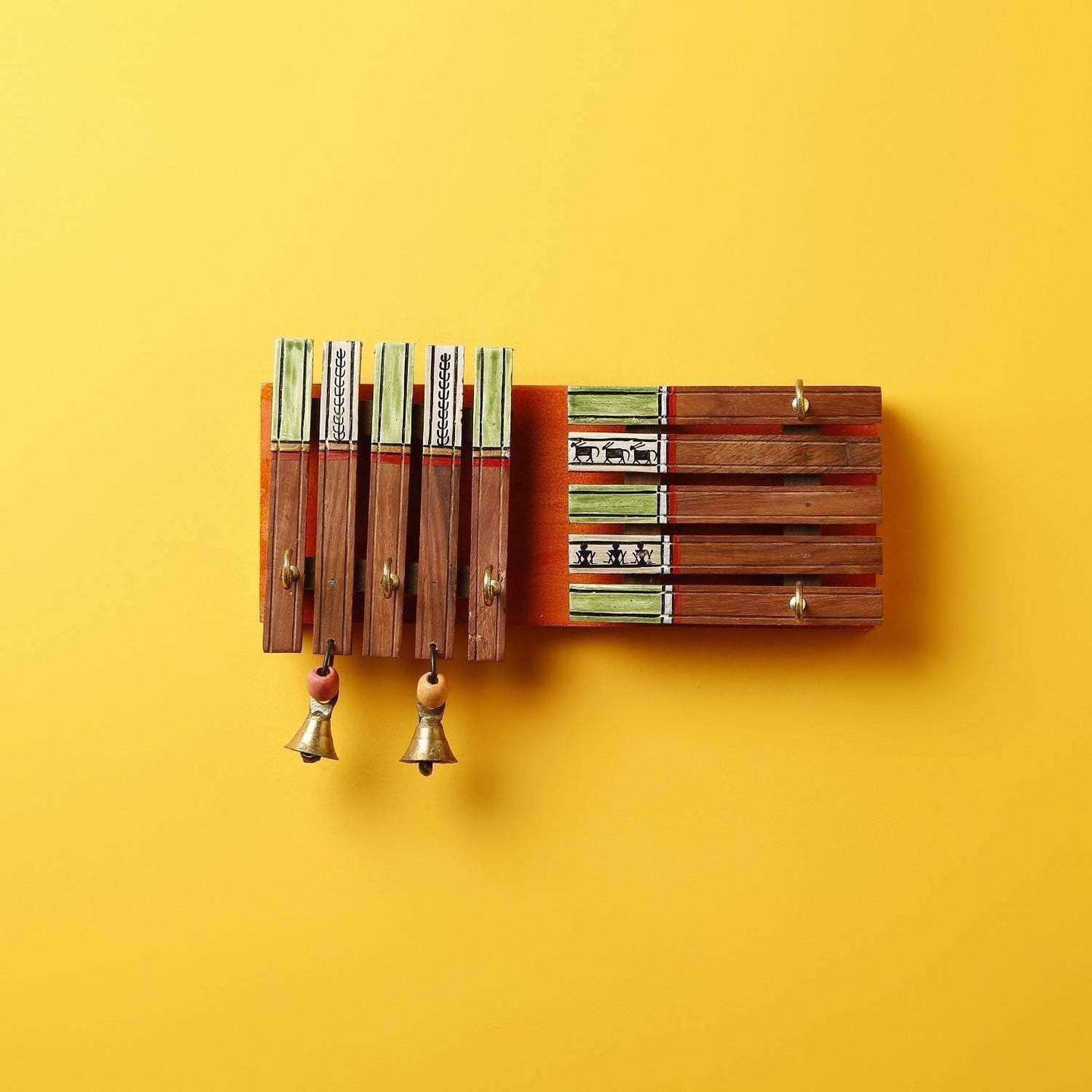 Handicraft Wooden Wall Décor |Key Holder| Key Hook |Key Hanger| Key Holder For Wall