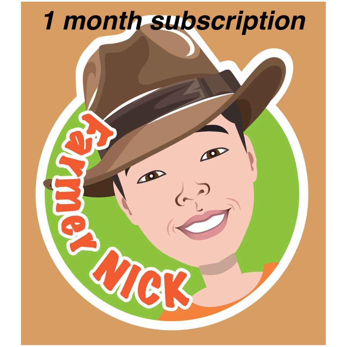Farmer NIC subscription bag fee monthly