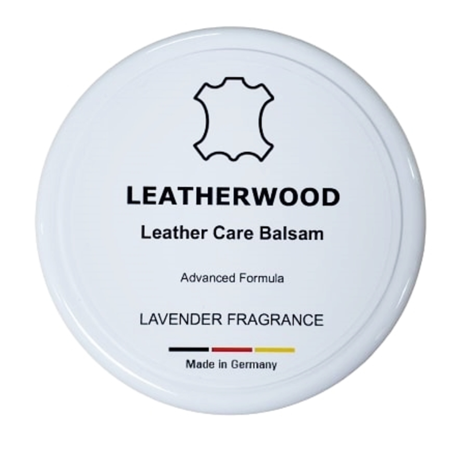 LEATHERWOOD Leathercare Balsam 250ml - Scented with LAVENDER - Cleaner, Conditioner ,Water Repellent - All Leathers including Shoes, Handbags, Garments, Furniture, Automotive Leathers - Made in Germany
