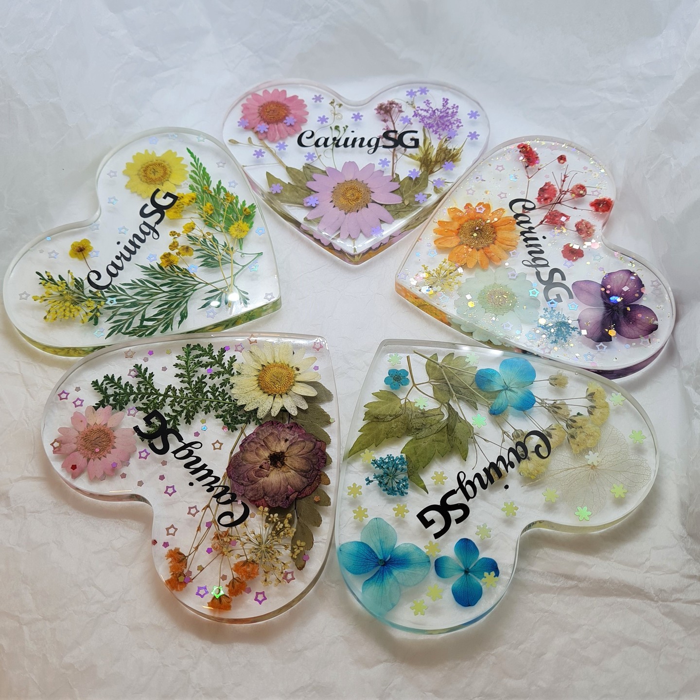 Heart Coaster for Caring SG