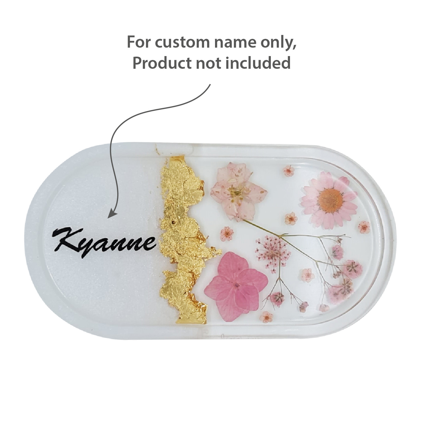 Customised Name- add on to any product  For Add-on ONLY