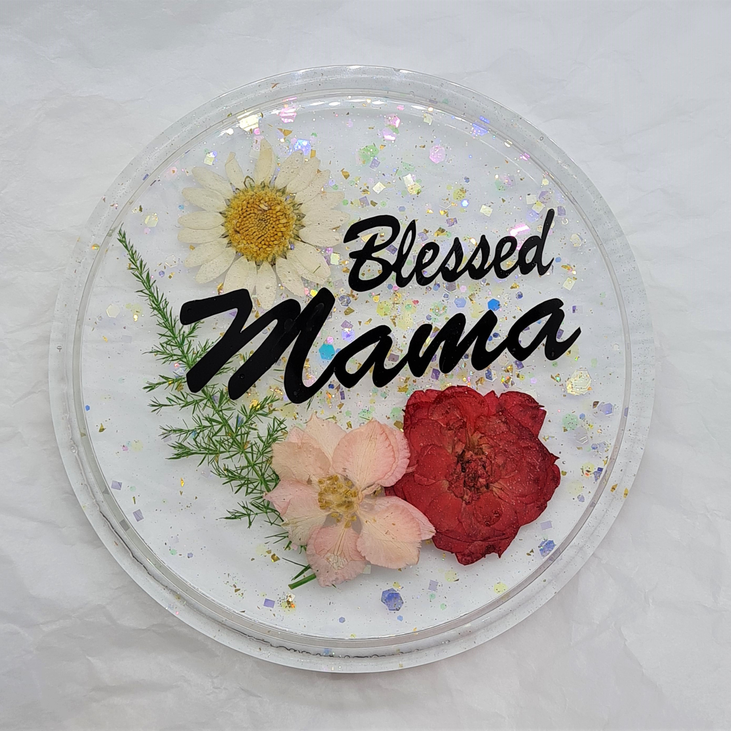 Blessed Mama Coaster B- sunshine