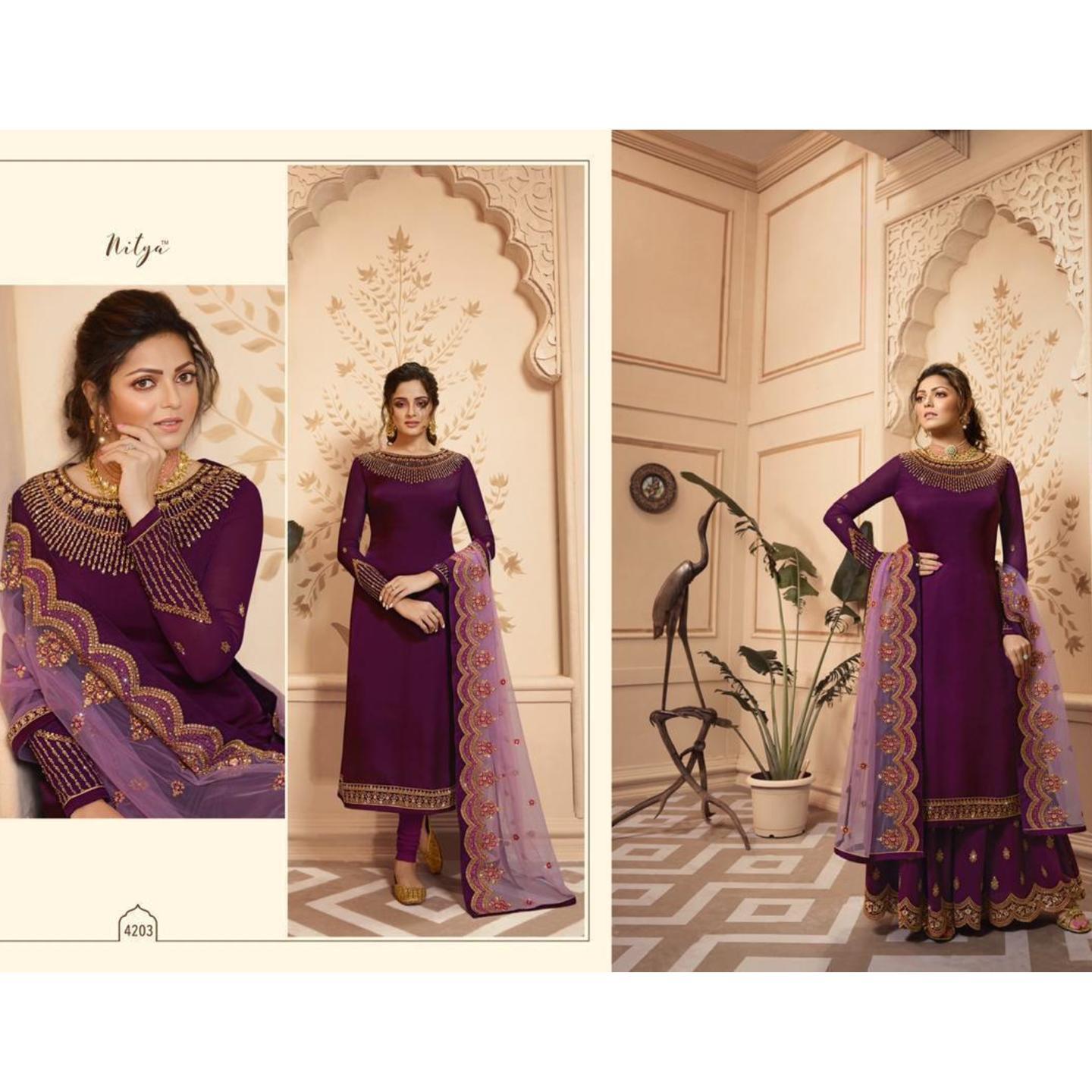 plazo salwar suits
