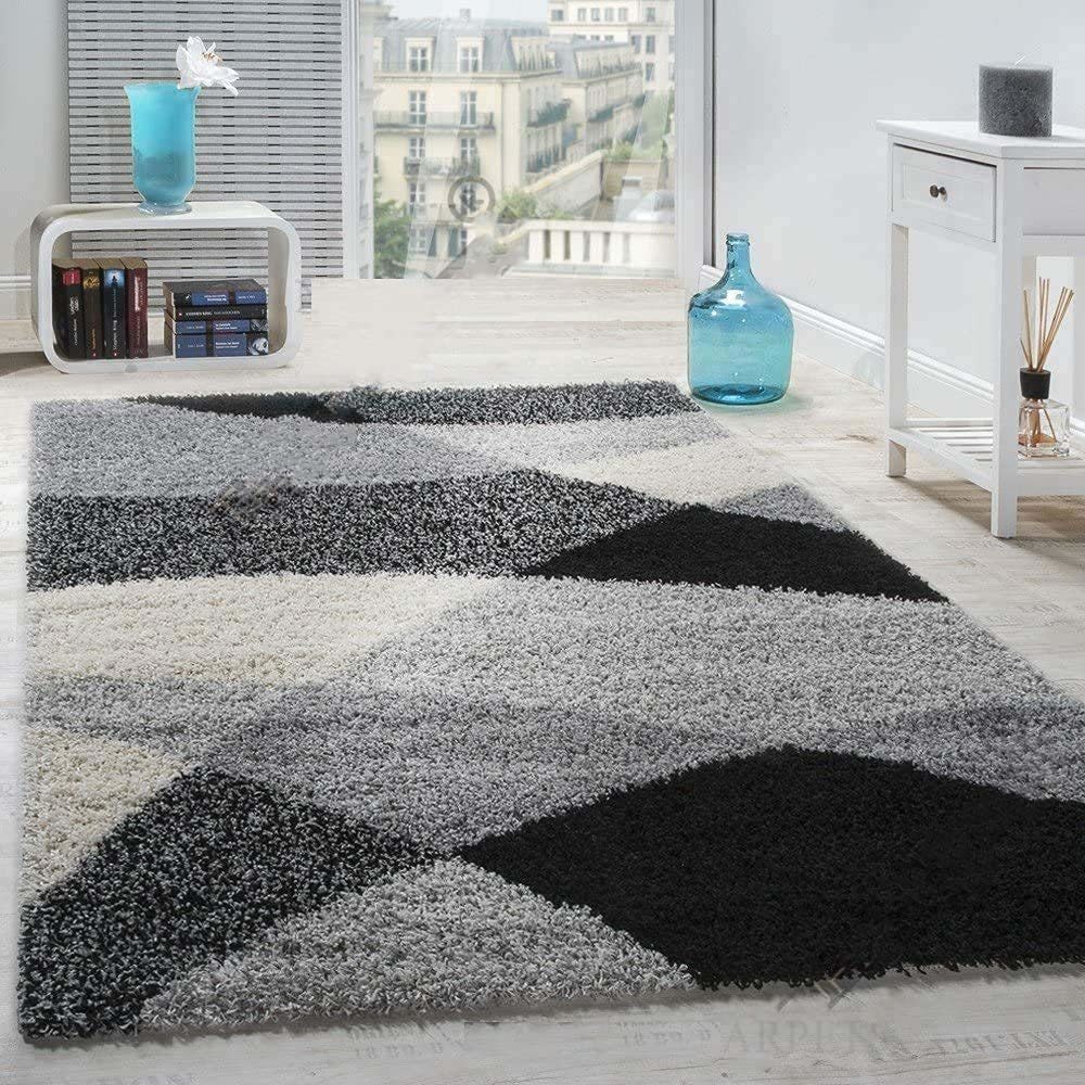 Hassan Carpet Microfiber Premium Modern Design Handwoven Carpet For Home & Office Floor Runner (Multi B7)