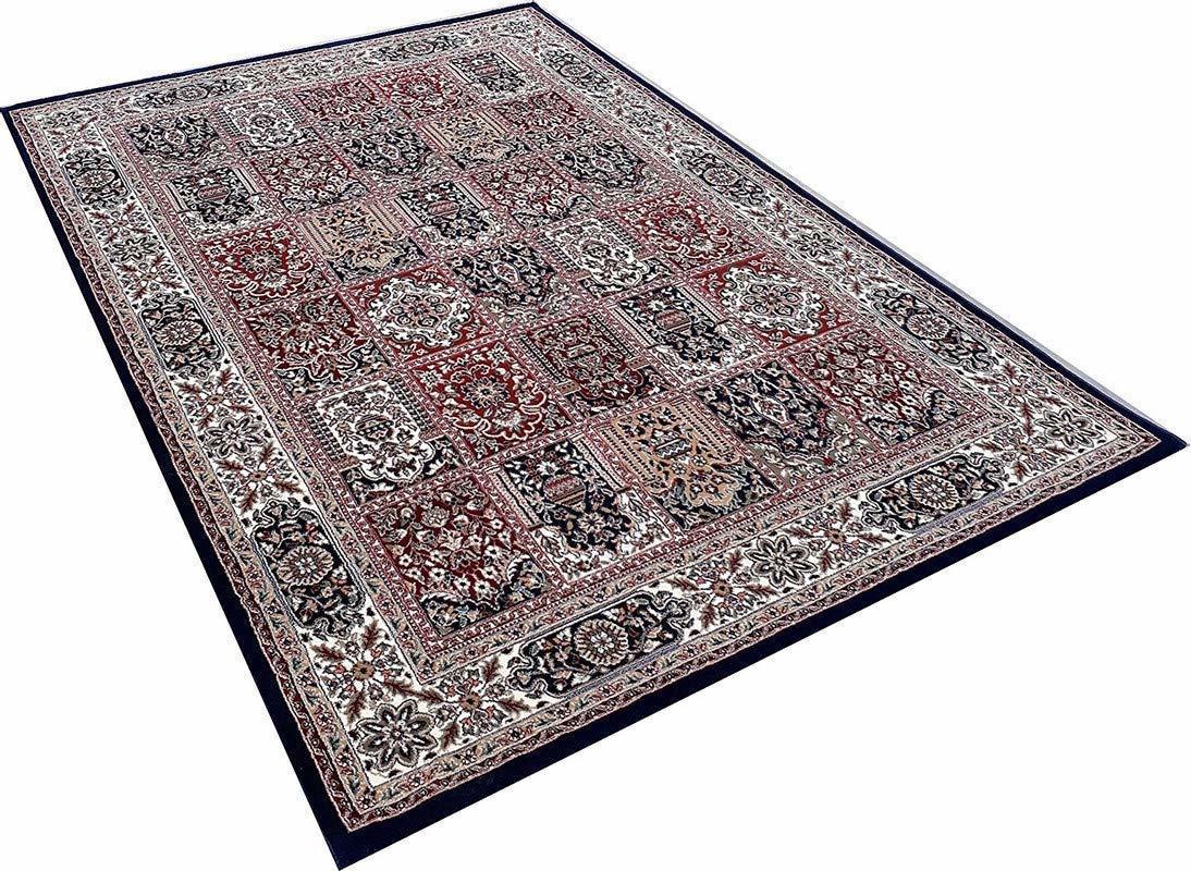 Hassan Carpet New Kashmiri Persian Design Extra Look Carpet for Living Room, Bedroom and For Hall, Blue A70