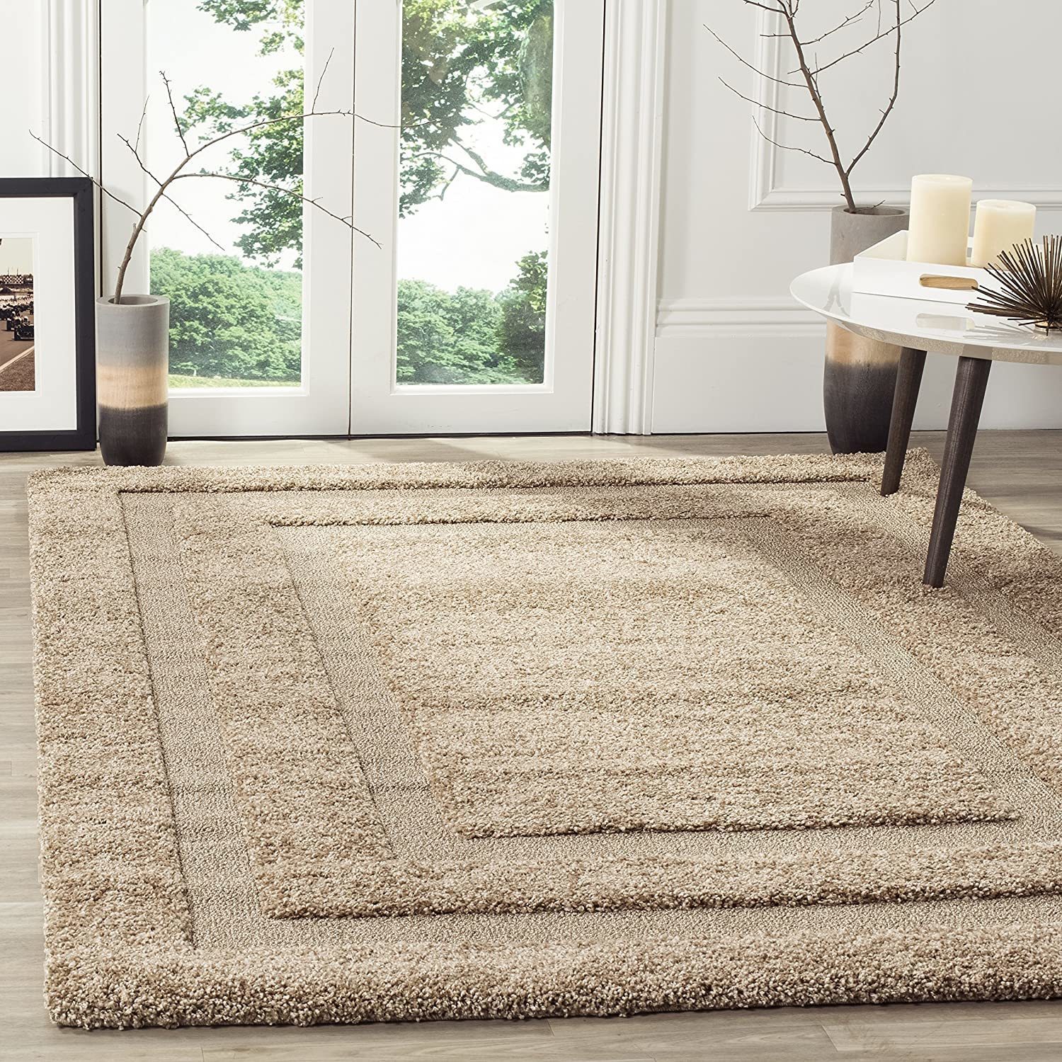 HassanCarpet Latest Design Shaggy Carpet