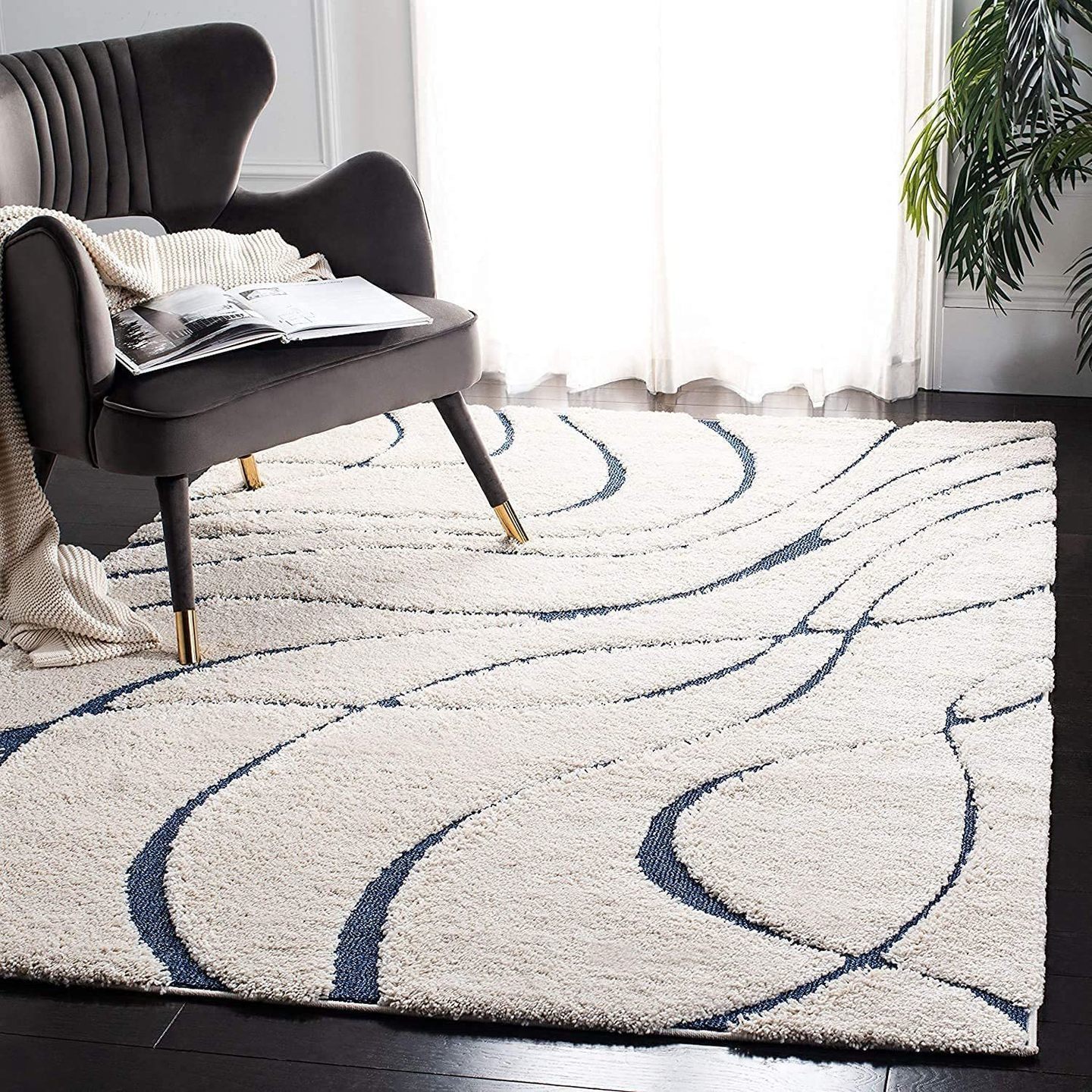 HassanCarpet Latest Design Shaggy Carpet