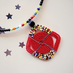 Handmade Massai Beaded Necklace