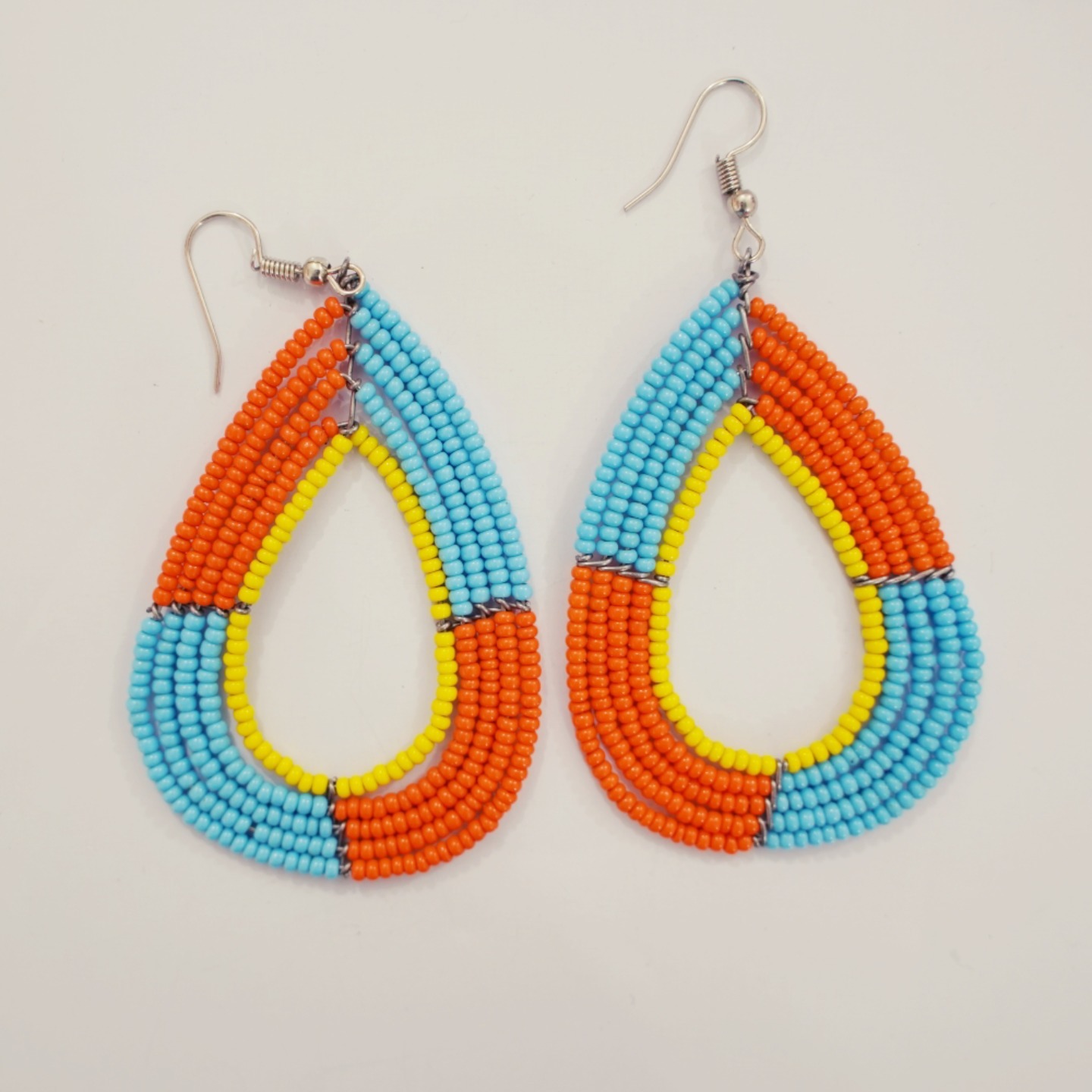 African Maasai Masai beaded jewelry Tribal Maasai earring