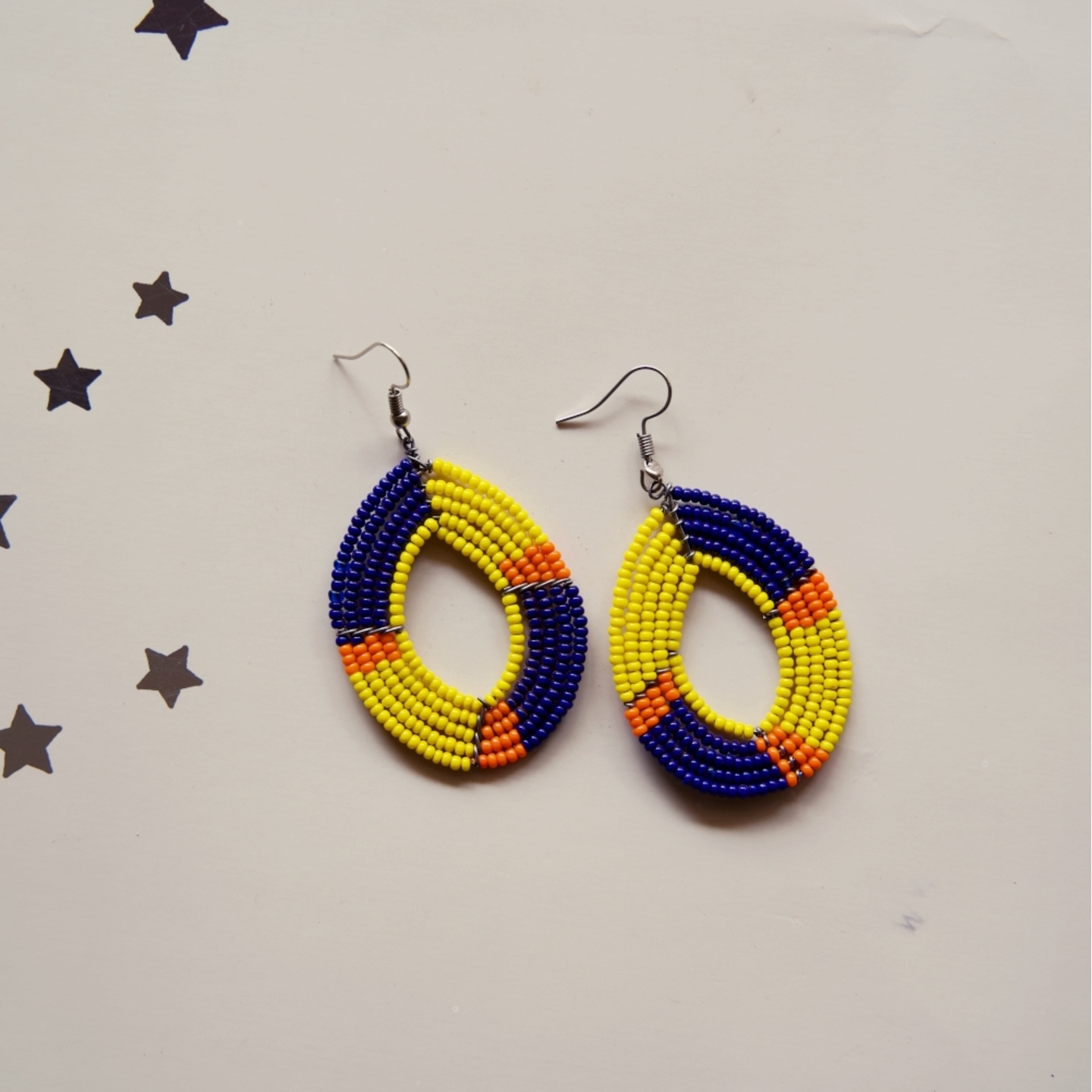 Authentic Maasai beaded  Earring