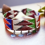 African Maasai tribal Choker necklace African beaded choker jewellery