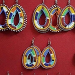 Maasai Beaded Random Earrings Multi Colored
