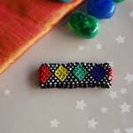 African EthnicTribal Masai Bead Leather Bracelet