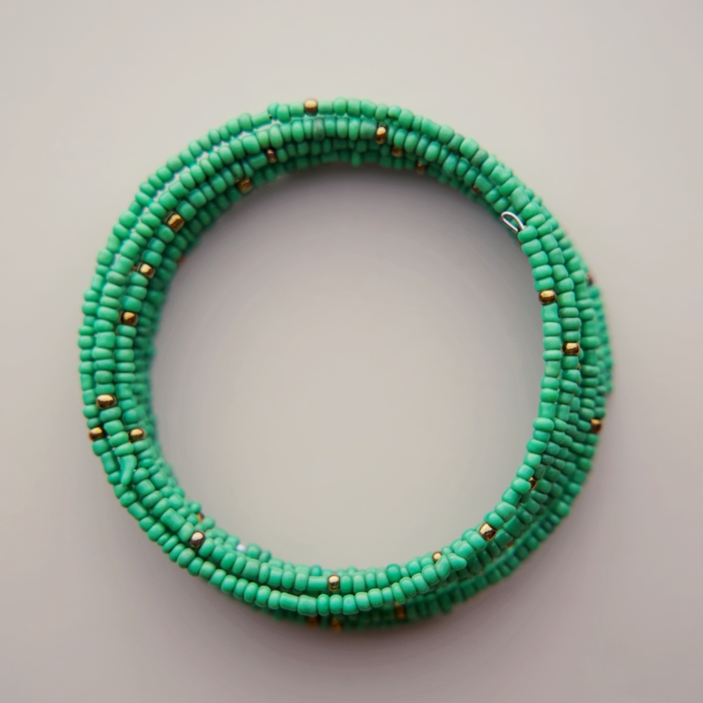 Maasai Beaded Coil Bracelet