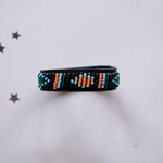 African EthnicTribal Masai Bead Leather Bracelet