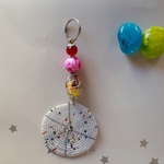 Maasai Beaded Keychain