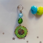 Maasai Beaded Keychain