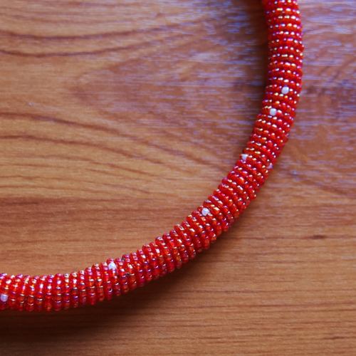 Authentic Maasai beaded  Necklace