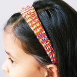 African Beaded Maasai headband