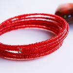 Traditional Red Maasai beaded Bracelet
