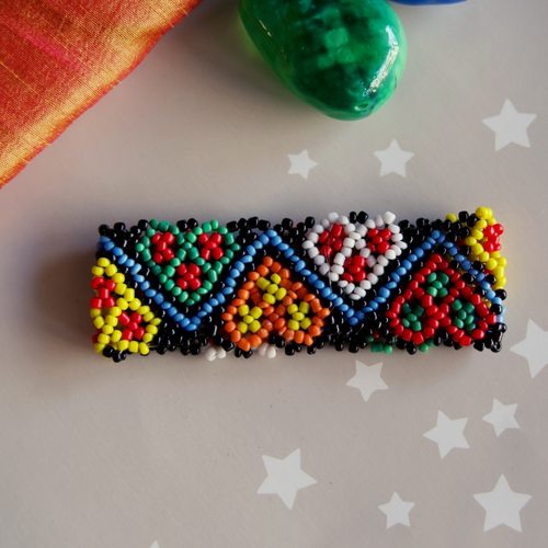 Masai Beaded Zulu Elastic Bracelet