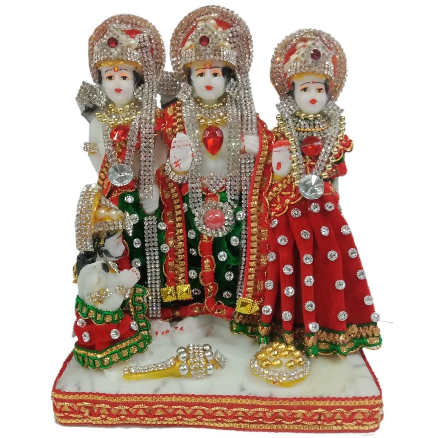 Deesha Planters and Decors Ram Darbar 5.5x3x7.5 inch