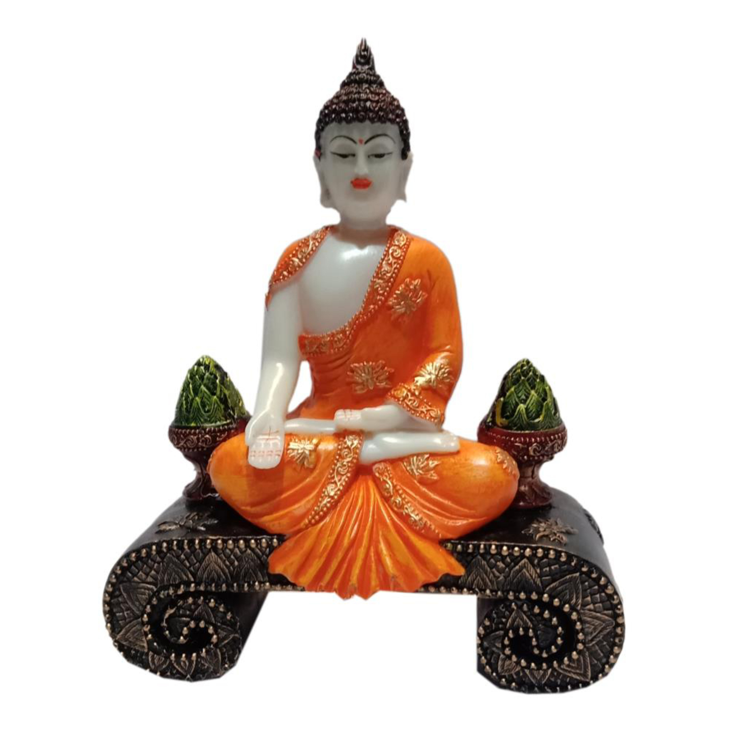 Deesha Planters and Decors Buddha Showpiece2 Statue 7x3x9 inch