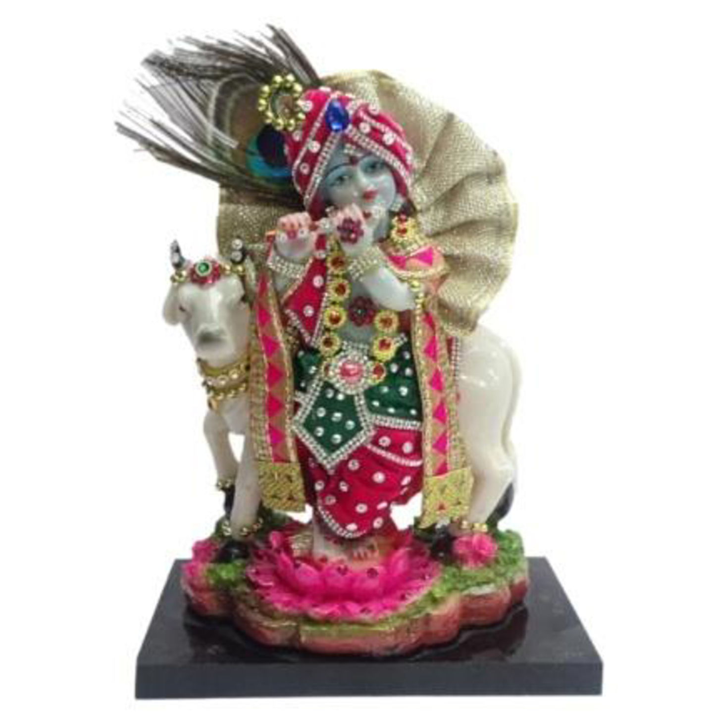 Deesha Planters and Decors Generic Krishna Ji (8X5X10.5")