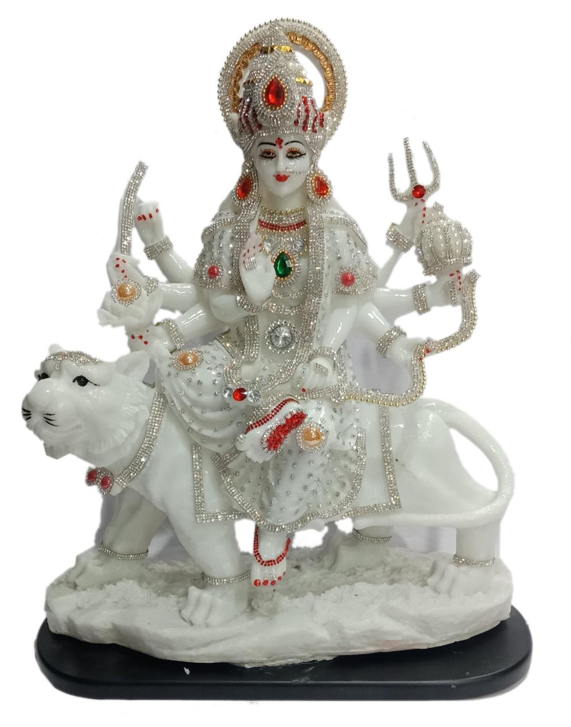 Deesha Planters and Decors Durga Mata 15.5X6.25X17.25 inch