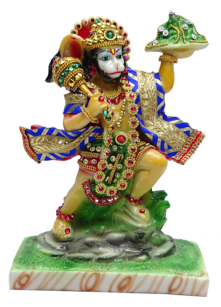 Deesha Planters and Decors Beautiful Lord Hanuman Idol JI6.5X3.5X8.25