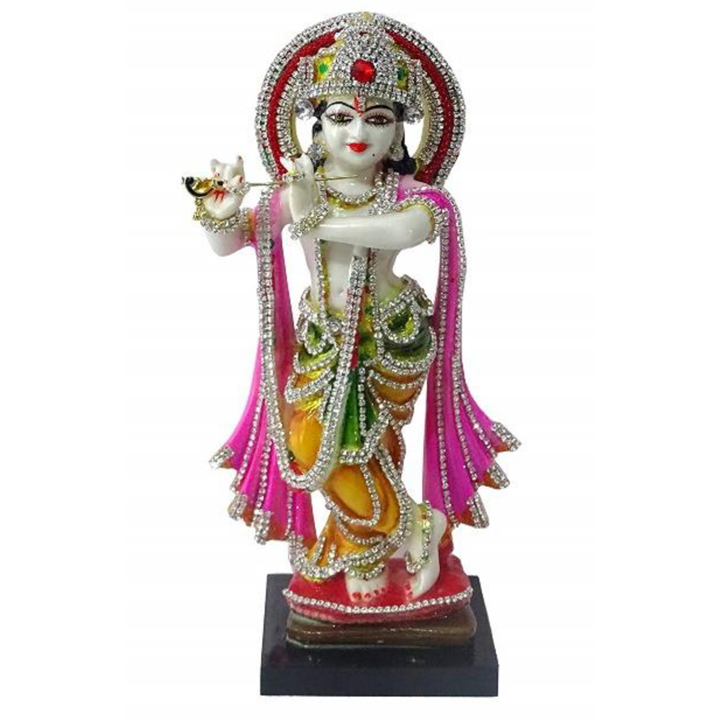 Deesha Planters and Decors Krishna Idol (4.25x4.25x12.45")