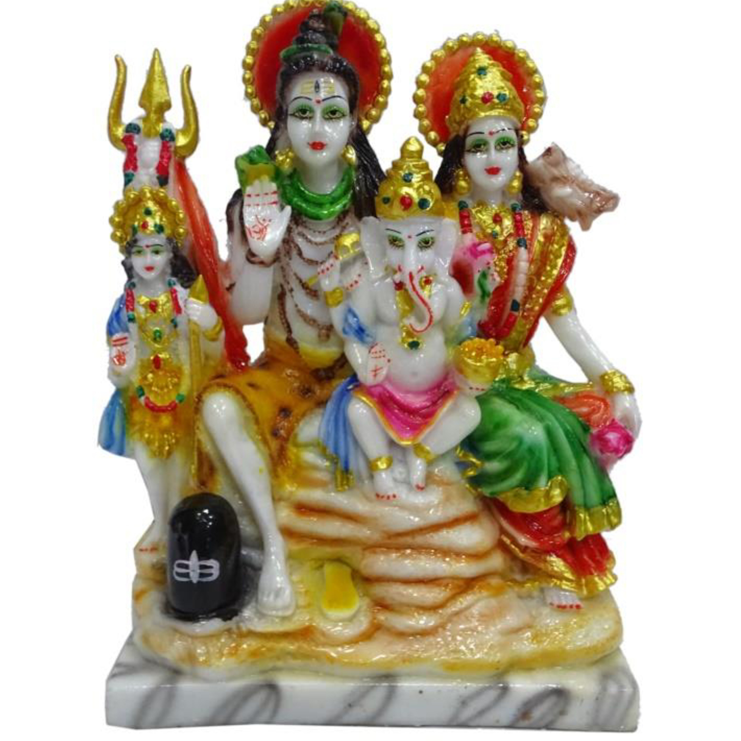 Deesha Planters and Decors Shiv Family9X5X12.5