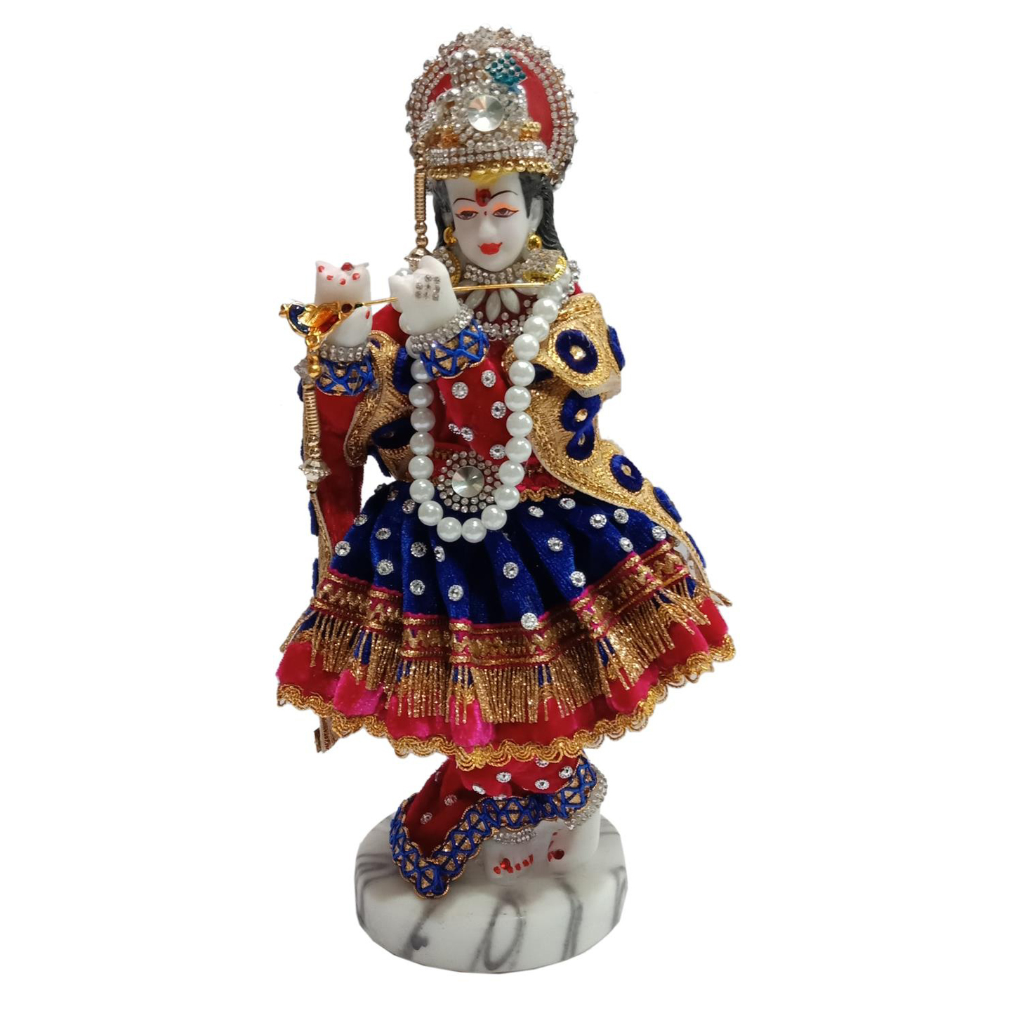 Deesha Planters and Decors Decorative Krishna Ji (4X3X12inch)