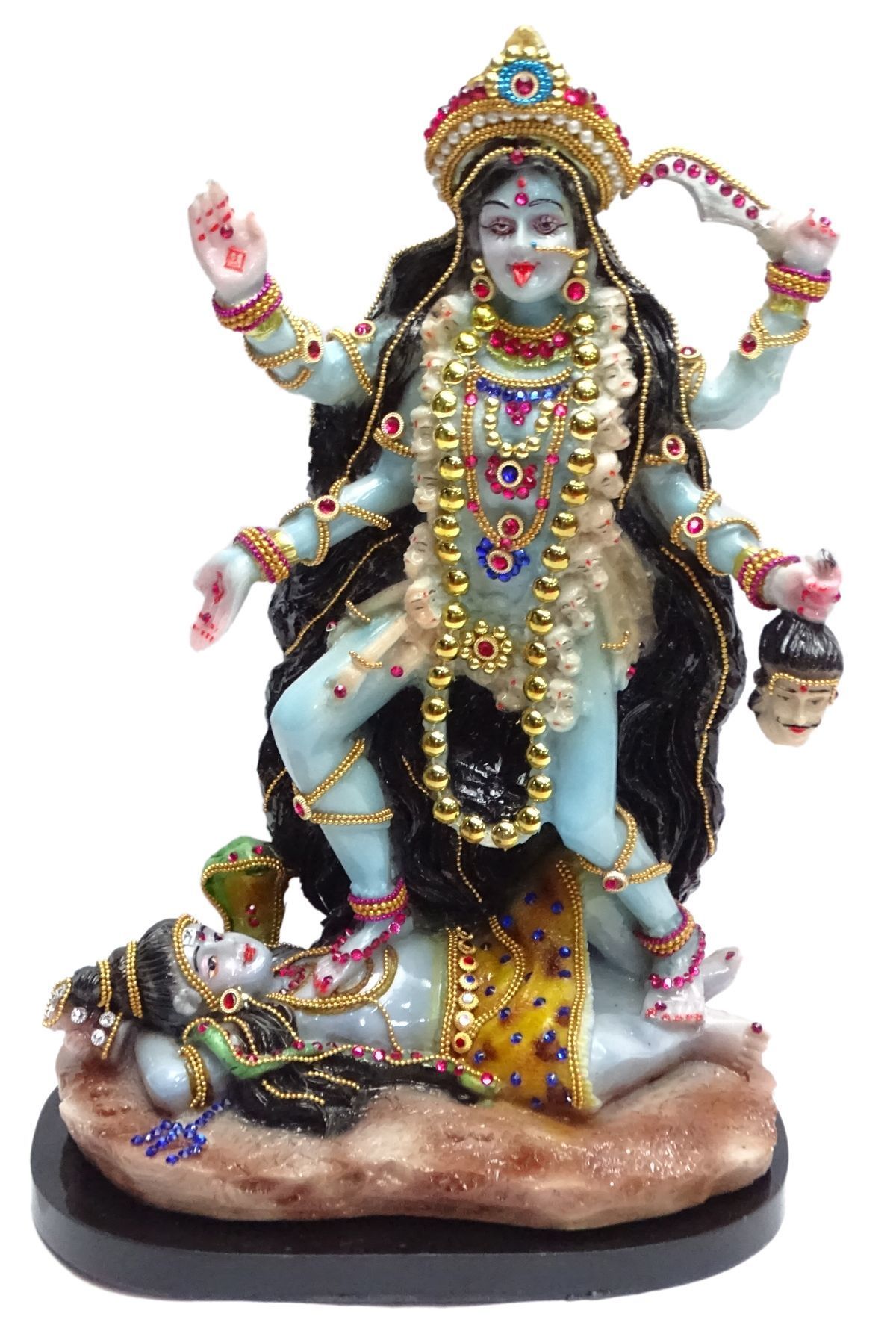 Deesha Planters and Decors Kali Mata Statue 10X6.5X15