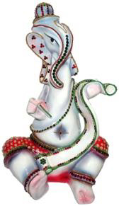 Deesha Planters and Dcor Beautiful Dcor Lord Ganesha Idol Statue 22 Product Dimension LXBXH 11X9X22 Inch
