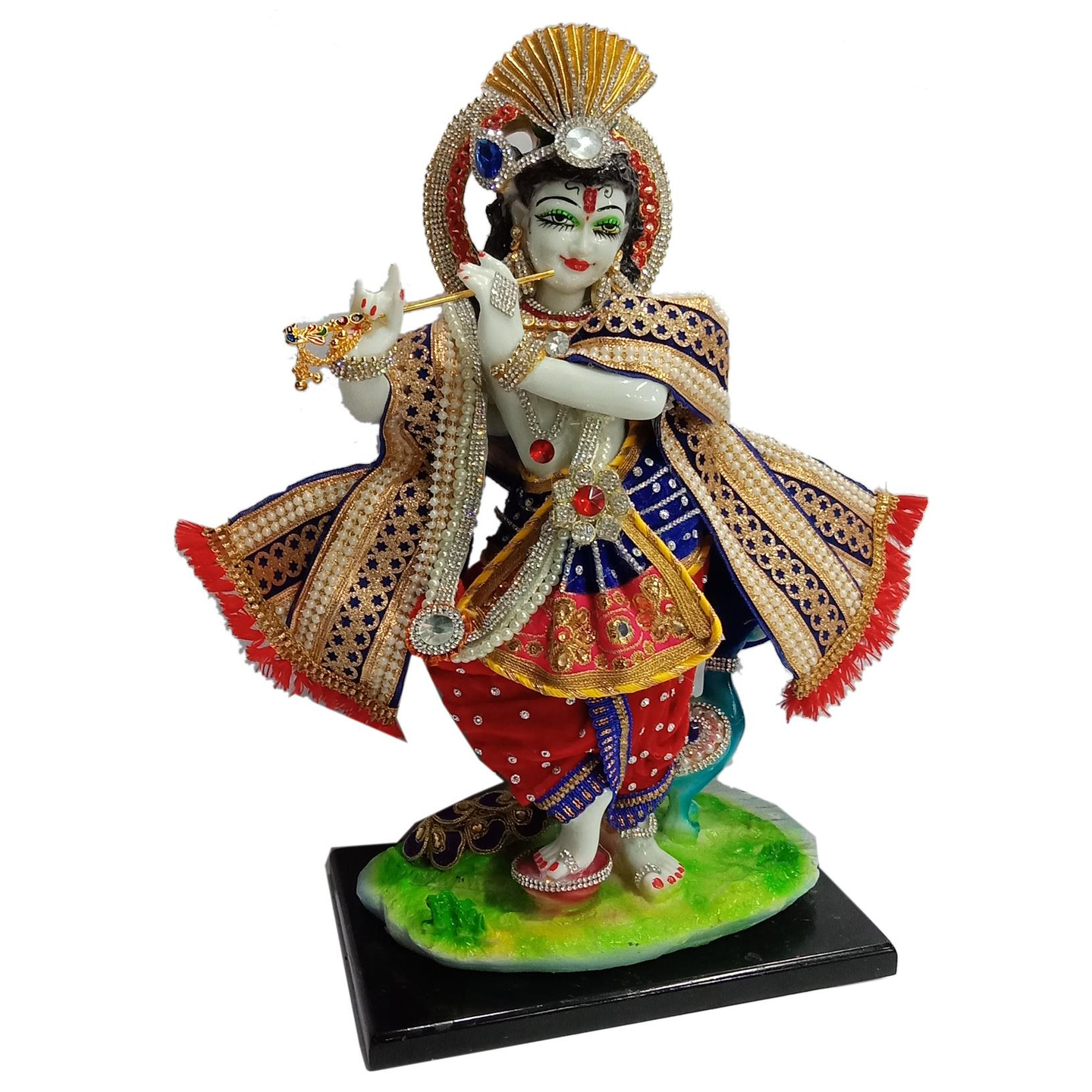 Deesha Planters and Decors Krishna JI 001 (9x7x14.5 inch)