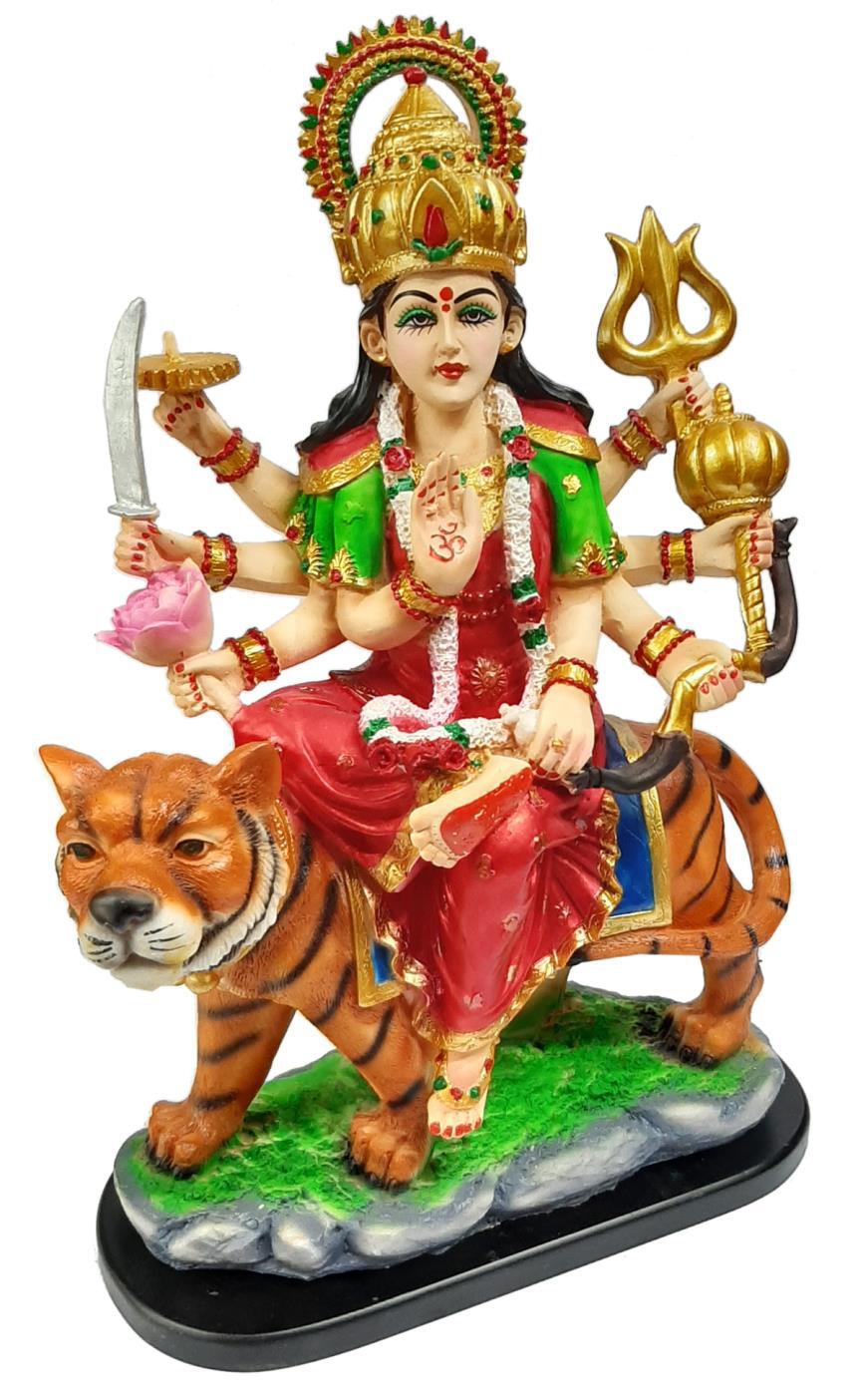 Deesha Planters and Decors Durga Mata1 12X5.5X16.5 inch