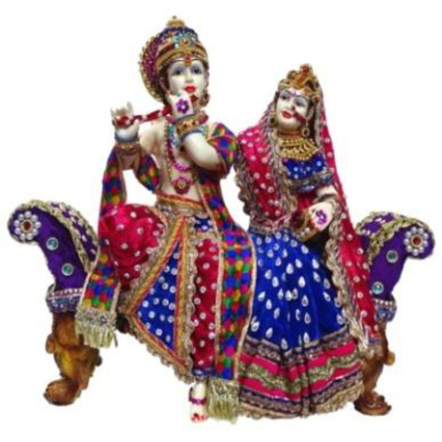 Deesha Planters and Decors Radha Krishna RK5 (14.17x6x14.17")
