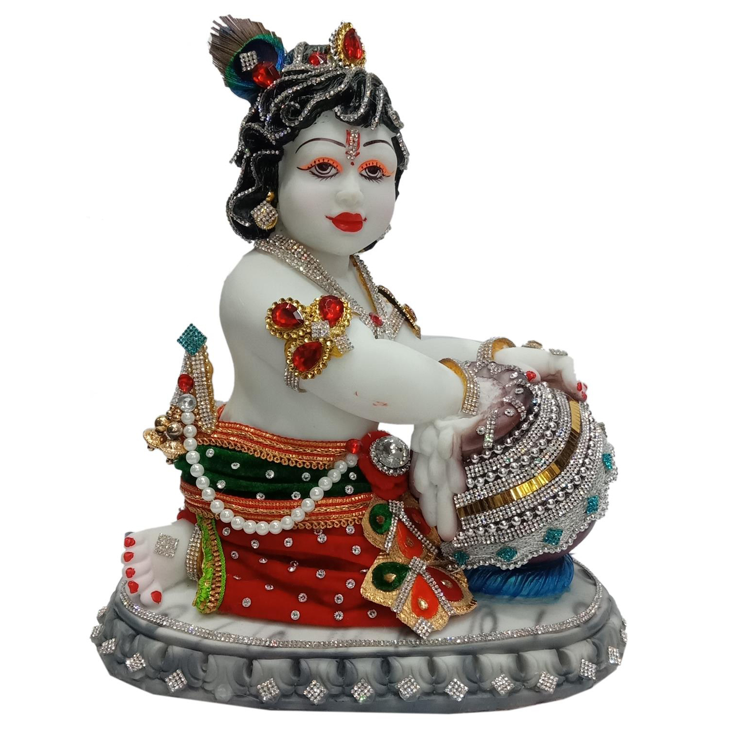 Deesha Planters and Decors Decorative Kahna G (12X8.25X13.75inch)