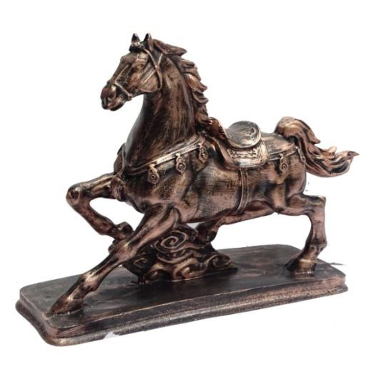 Deesha Planters and Decors Copper Horse(10.5X3.5X10")