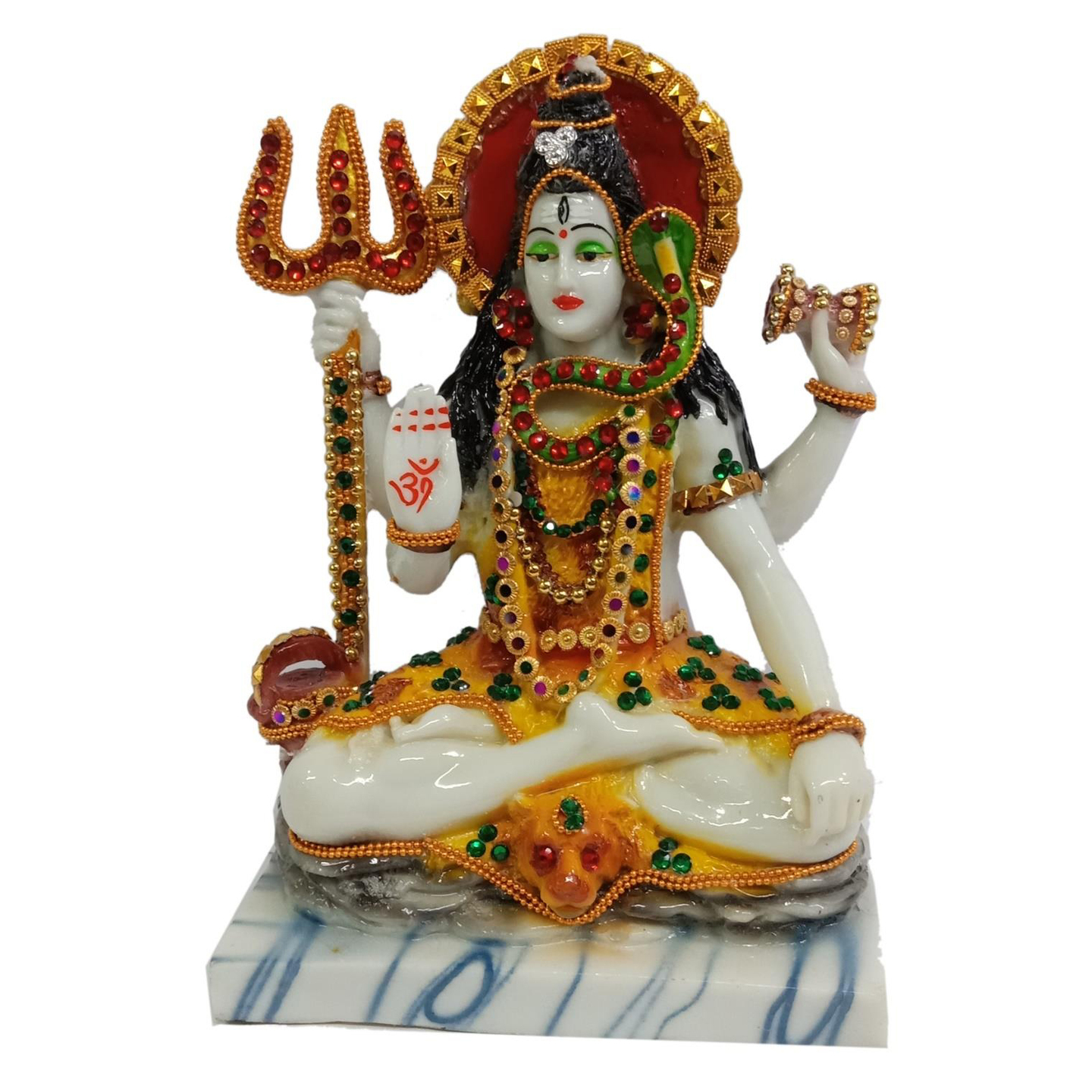 Deesha Planters and Decors Lord Shiv Ji 6.5X3.25X8.5 inch