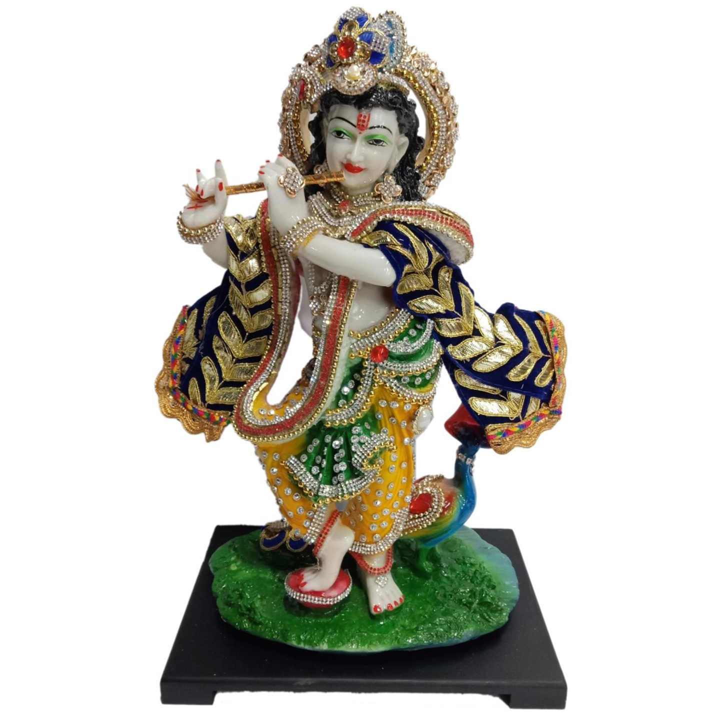 Deesha Planters and Decors Krishna Idol (9x6.75x14.5")