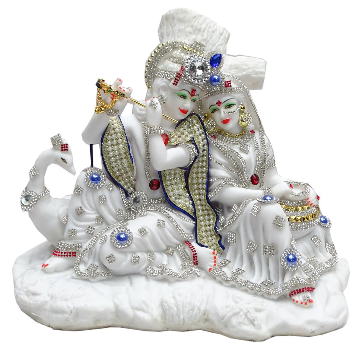 DEESHA PLANTERS AND DECORS RADHA KRISHAN JI STATUE 09