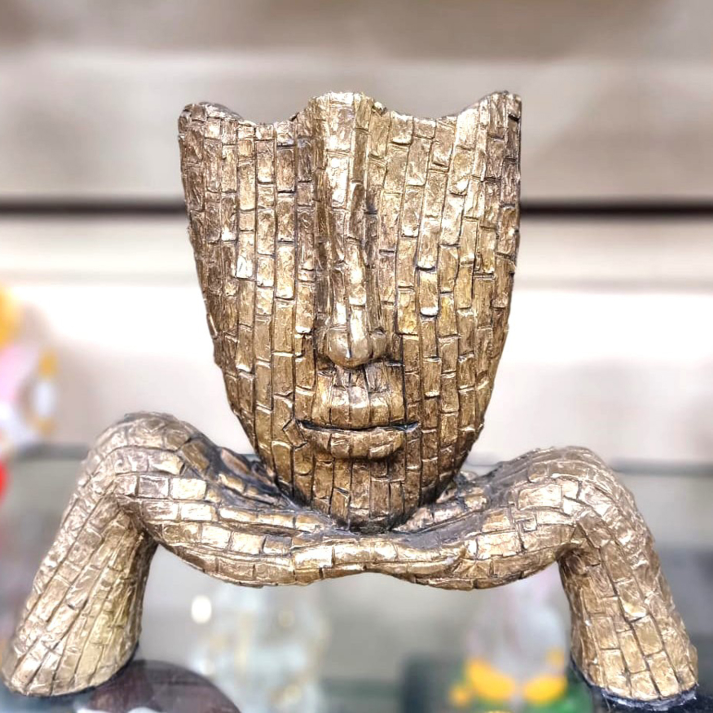 Deesha Planters and Decors Imported Thought Man Showpiece (27X8X22 CMS)