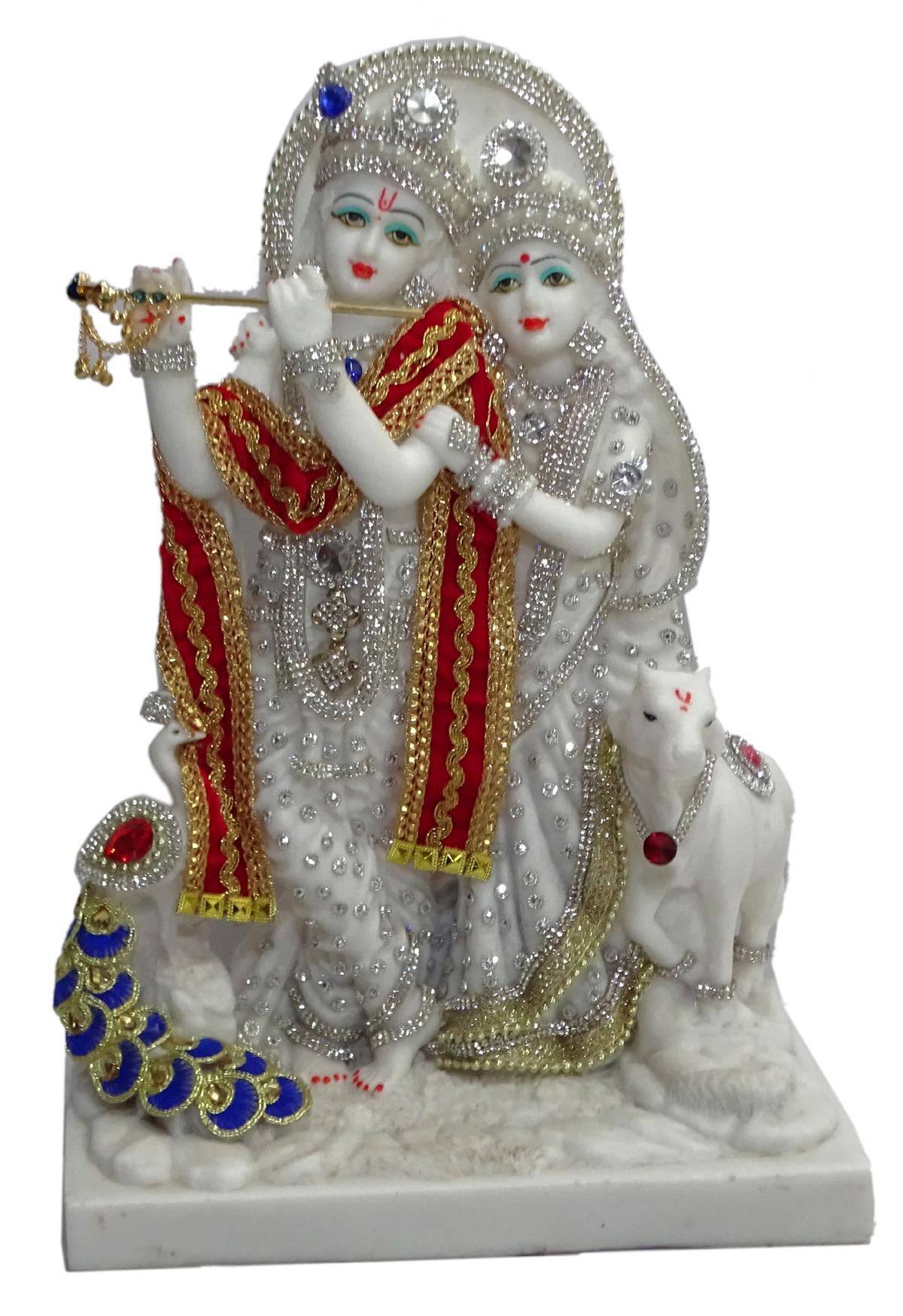 DEESHA PLANTERS AND DECORS RADHA KRISHAN JI STATUE 58