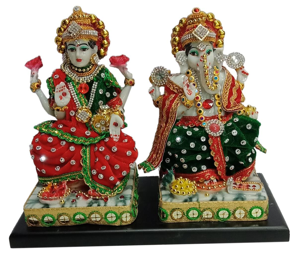 Deesha Planters and Decors Laxmi Ganesh JI 10X5X7 inch