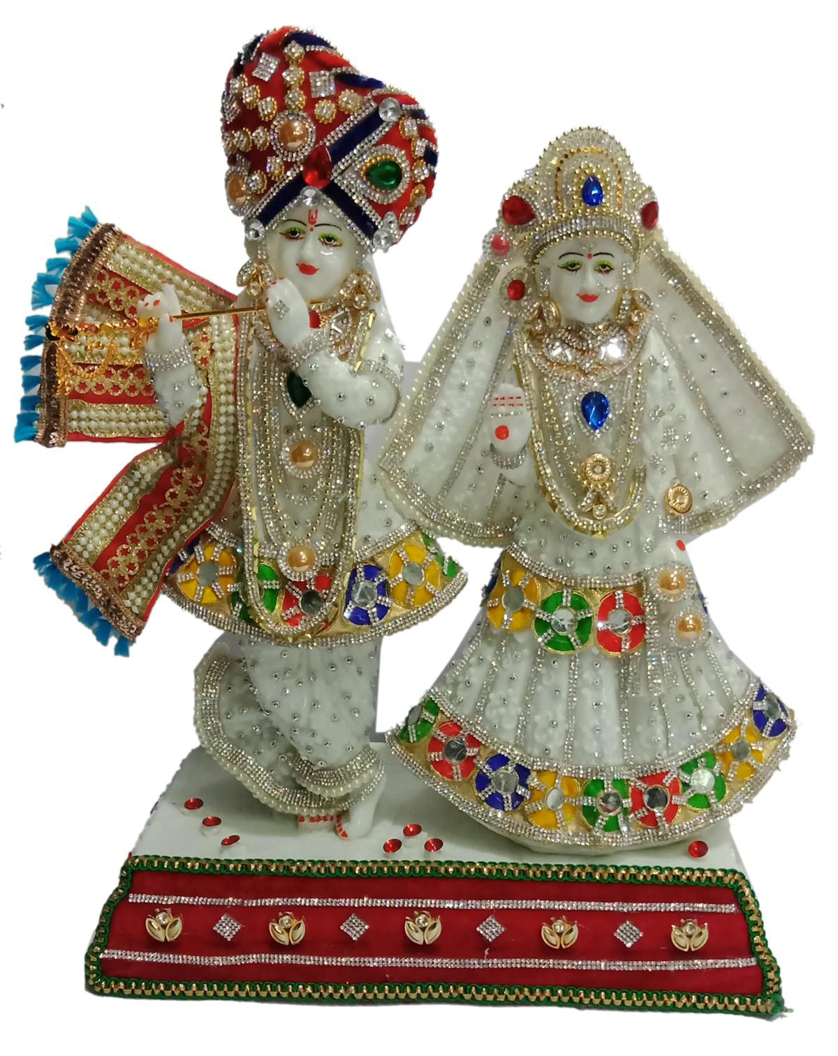 DEESHA PLANTERS AND DECORS RADHA KRISHAN JI STATUE 67