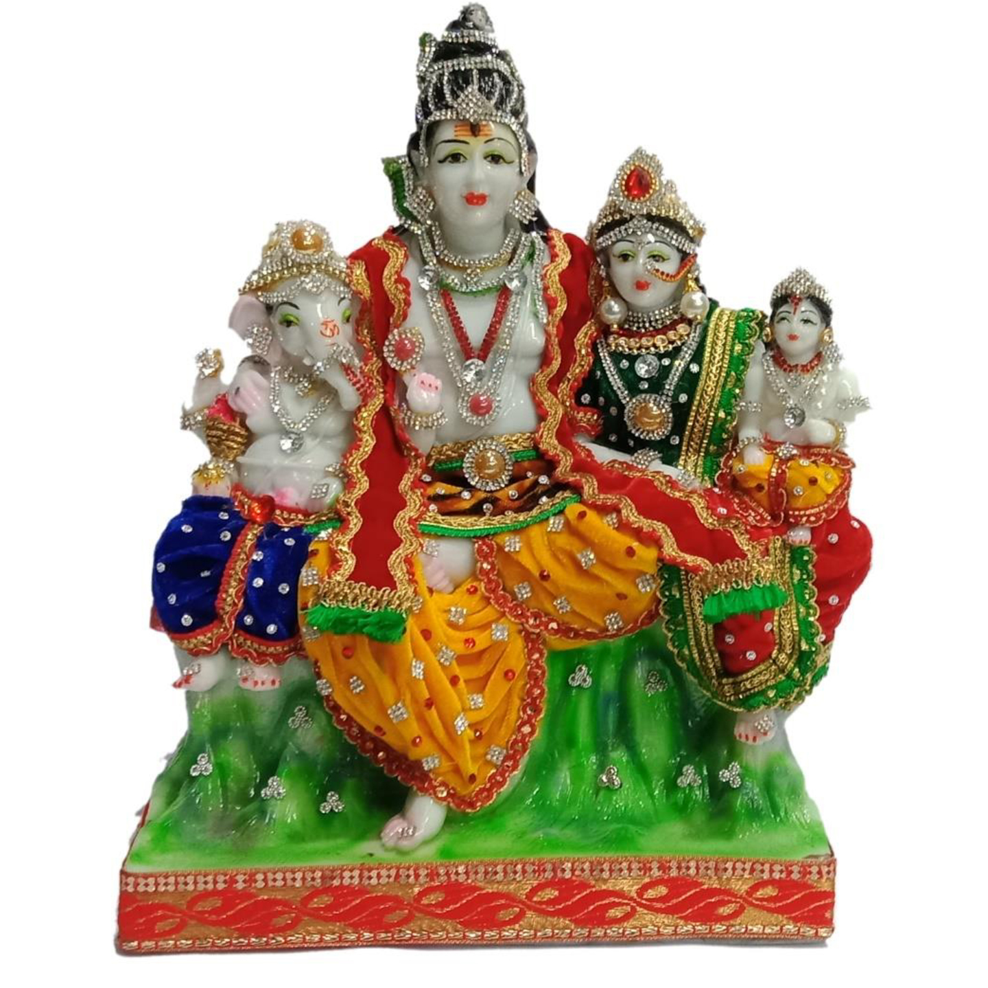 Deesha Planters and Decors Shiv Parivar 10X7X13.5 inch