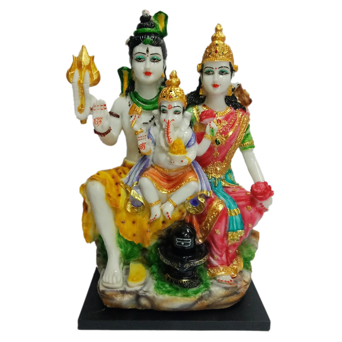 Deesha Planters and Decors Shiv Parivar Idol (10.5X9X18 inch)